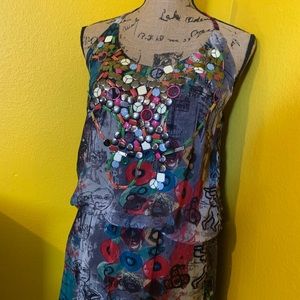 Medium Artsy Short Dress